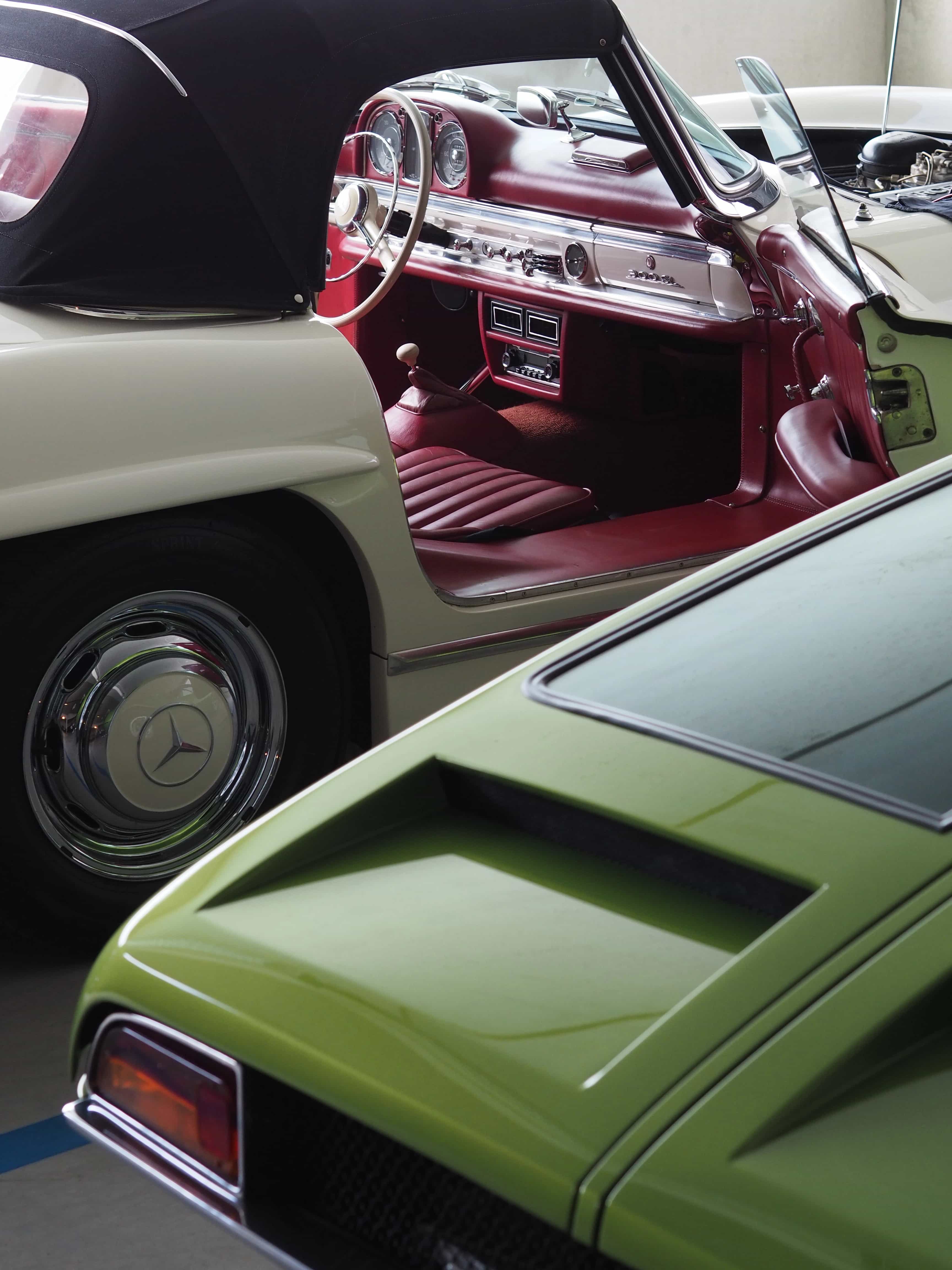 Mercedes Benz Oldtimer 300 SL Roadster Radio und Lautsprecher Upgrade