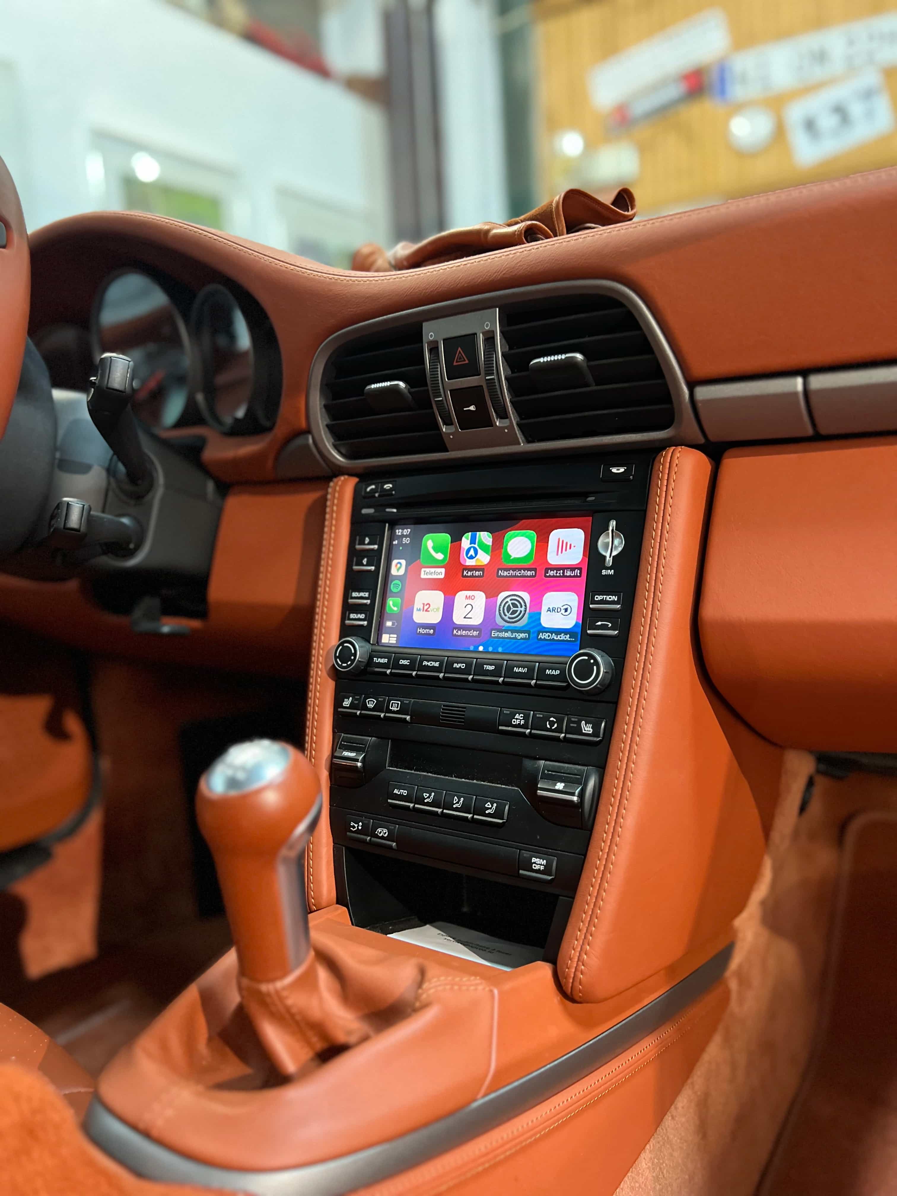 Porsche 997.2 PCM 3.0 Apple CarPlay Nachrüstung