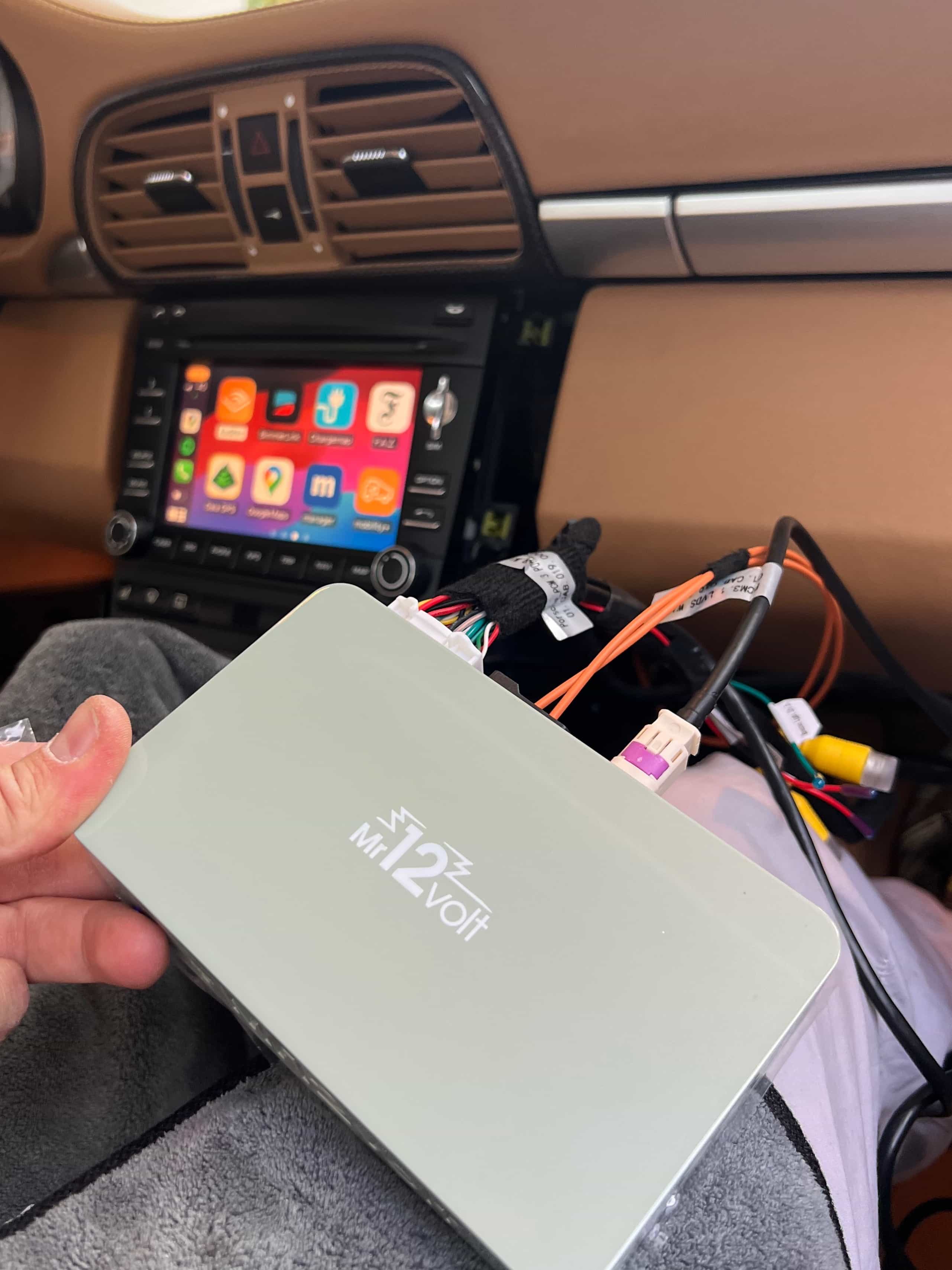 Porsche 997.2 Apple CarPlay und AndroidAuto Nachrüstung